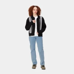 Kvinder Carhartt WIP Noxon Bukser | Bla (Sten Bleget)