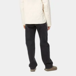 Kvinder Carhartt WIP Noxon Bukser | Sort (Stenvasket)