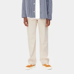Kvinder Carhartt WIP Noxon Pant - Twill | Naturlig (Stenvasket)