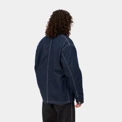 Mænd Carhartt WIP Og Chore Coat (Vinter) - Denim | Bla (En Vask)