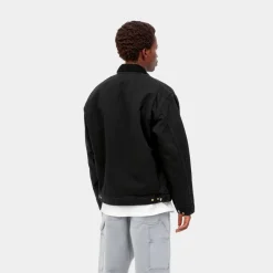 Mænd Carhartt WIP Og Detroit Jacket (Vinter) | Sort (Aeldet Laerred)