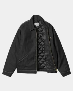Mænd Carhartt WIP Og Detroit Jakke (Forar) | Sort (Stiv)