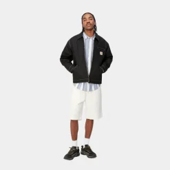 Mænd Carhartt WIP Og Detroit Jakke (Forar) | Sort (Stiv)