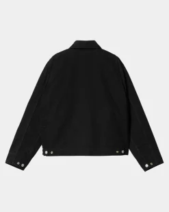 Kvinder Carhartt WIP Og Detroit-Jakke Til Kvinder (Forar) | Sort
