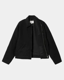 Kvinder Carhartt WIP Og Detroit-Jakke Til Kvinder (Forar) | Sort