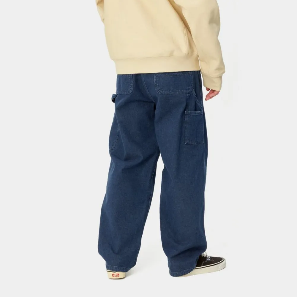 Mænd Carhartt WIP Og Loose Fit Single Knee Pant | Bla (Stenvasket)