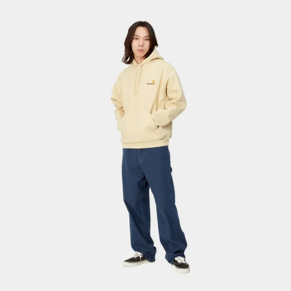 Mænd Carhartt WIP Og Loose Fit Single Knee Pant | Bla (Stenvasket)