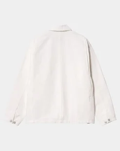 Kvinder Carhartt WIP Og Michigan Frakke Til Kvinder (Forar) | Voks (Skyllet)