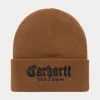 Carhartt WIP Onyx Beanie | Hamilton Brun / Sort