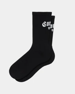 Carhartt WIP Onyx Sokker | Sort Hvid