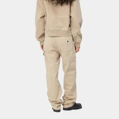 Kvinder Carhartt WIP Pierce Bukser Lige - Falmet | Stovet Hamilton Brown