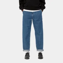 Kvinder Carhartt WIP Pierce Pant - Denim | Bla (Stenvasket)