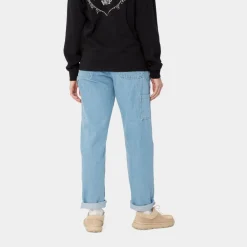 Kvinder Carhartt WIP Pierce Pant - Denim | Bla (Sten Bleget)