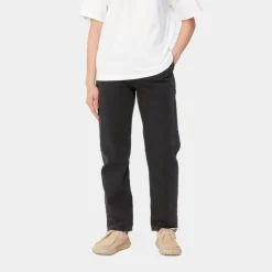 Kvinder Carhartt WIP Pierce Pant - Denim | Sort (Stenvasket)