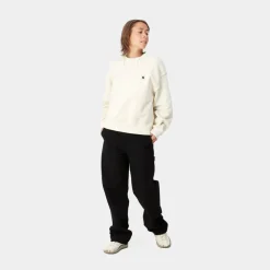 Kvinder Carhartt WIP Pierce Pant Straight - Boremaskine | Sort