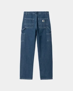 Kvinder Carhartt WIP Pierce Pant Straight - Denim | Bla (Stenvasket)