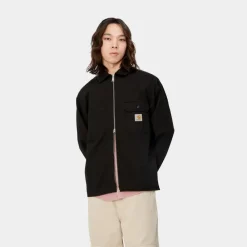 Mænd Carhartt WIP Rainer Skjortejakke | Sort (Beklaedningsgenstand Farvet)