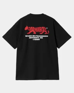 Mænd Carhartt WIP Rocky T-Shirt | Sort