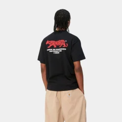 Mænd Carhartt WIP Rocky T-Shirt | Sort