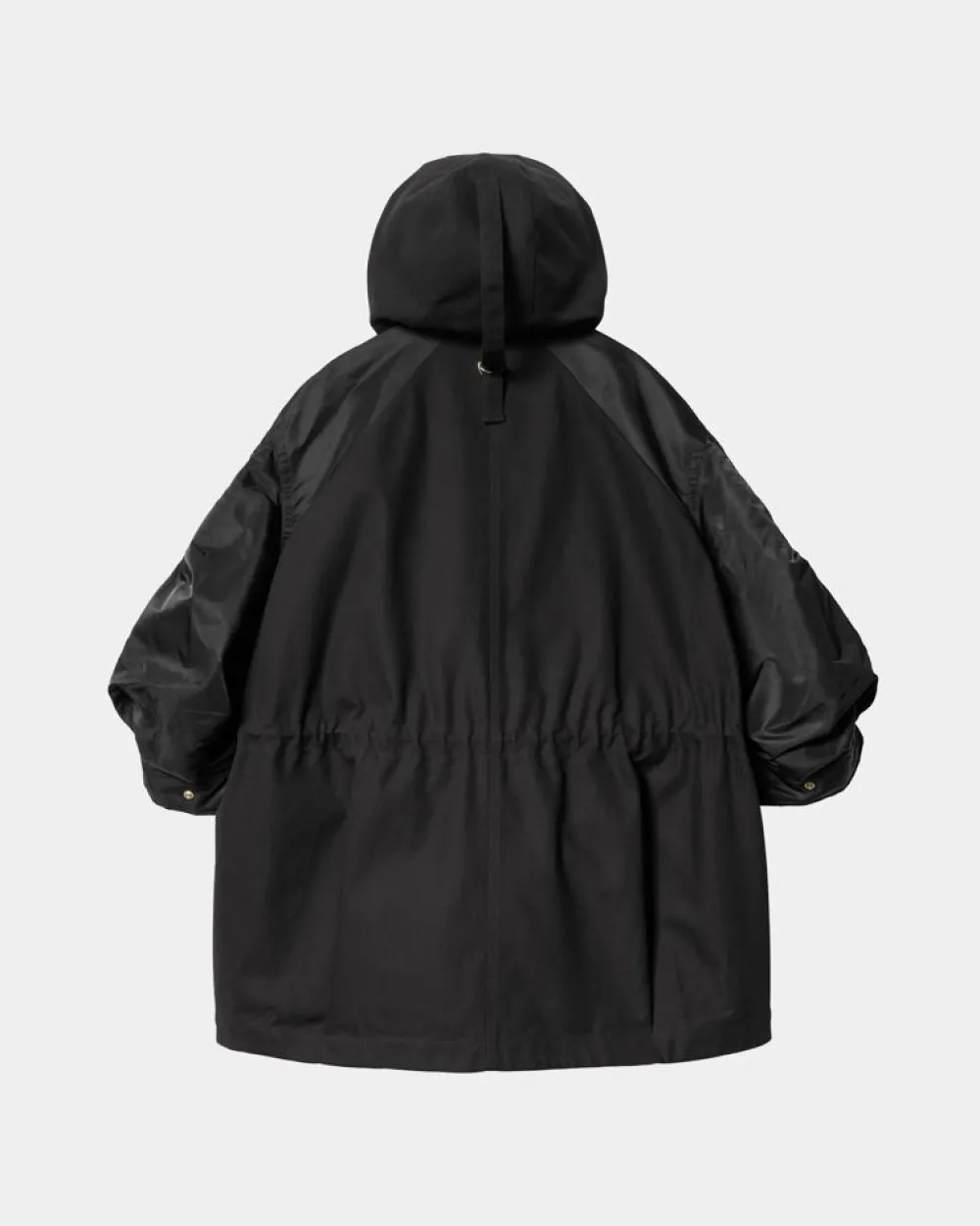Kvinder Carhartt WIP Sacai X And X Nylon Twill Frakke | Sort