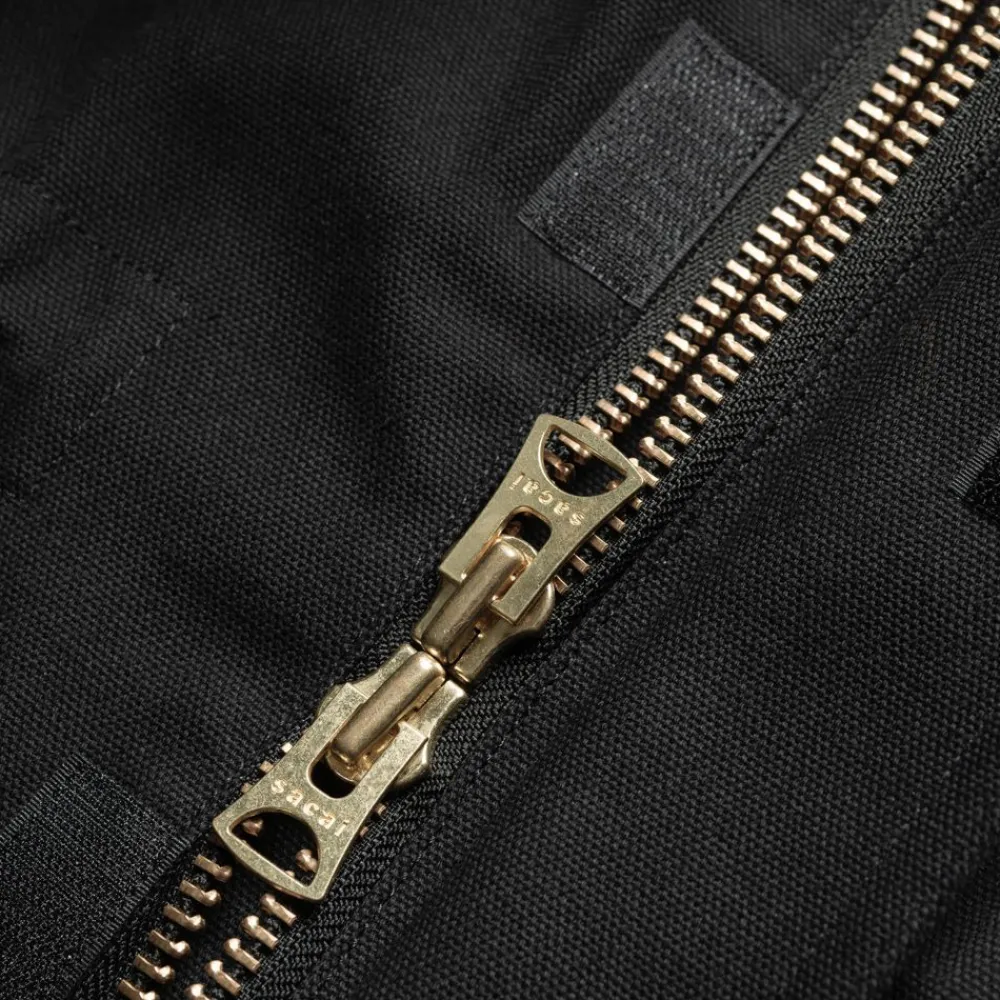 Kvinder Carhartt WIP Sacai X And X Nylon Twill Frakke | Sort