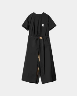 Kvinder Carhartt WIP Sacai X Suiting Bonding Dress | Sort