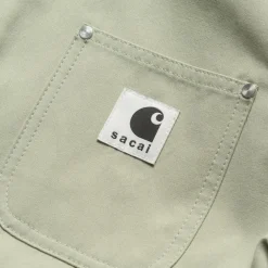 Mænd Carhartt WIP Sacai X Vendbar Andejakke | Gra/Lysegron