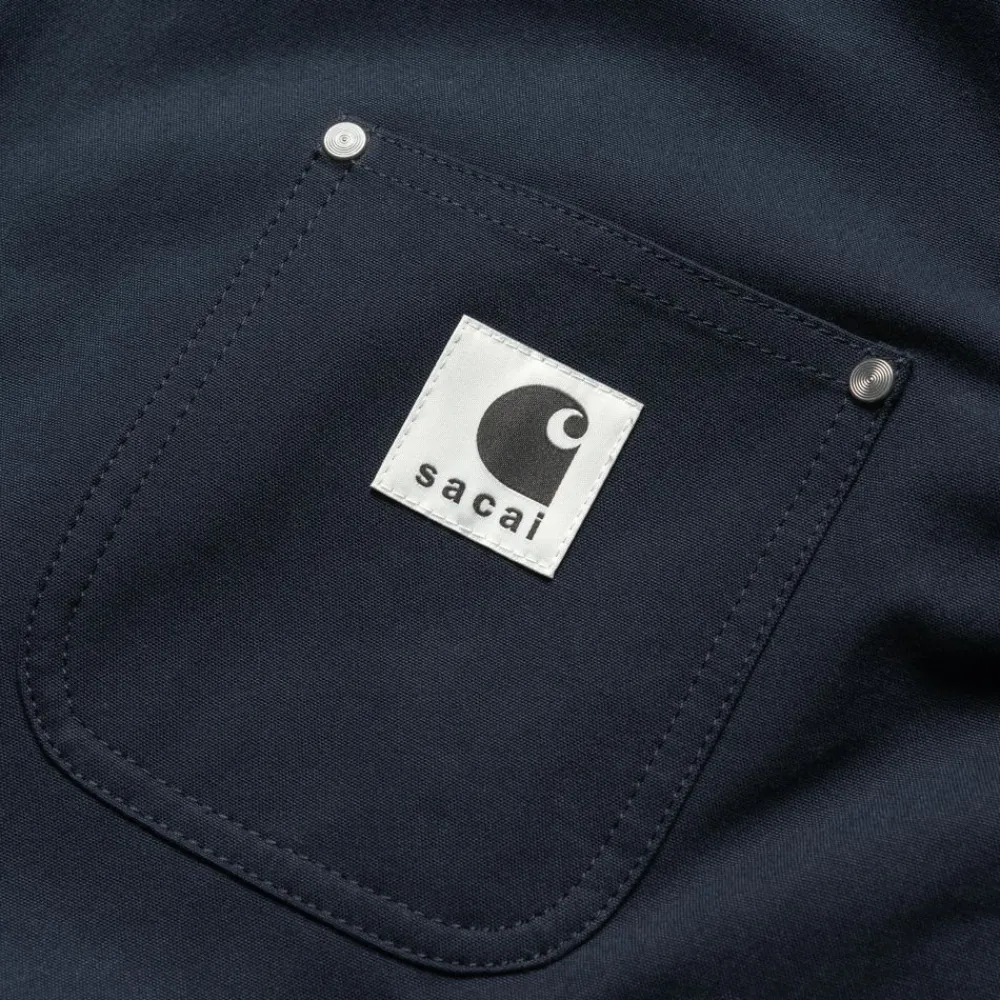 Mænd Carhartt WIP Sacai X Vendbar Andejakke | Beige / Navy