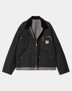 Mænd Carhartt WIP Sacai X Vendbar Andejakke | Sort