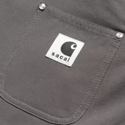 Mænd Carhartt WIP Sacai X Vendbar Andejakke | Sort