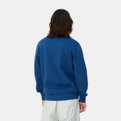 Mænd Carhartt WIP Script Broderi Sweatshirt | Aeldre