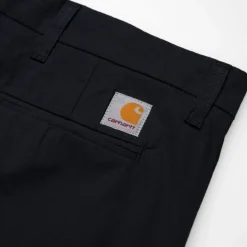 Mænd Carhartt WIP Sid Pant - Poplin | Sort