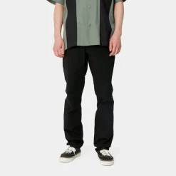 Mænd Carhartt WIP Sid Pant - Poplin | Sort