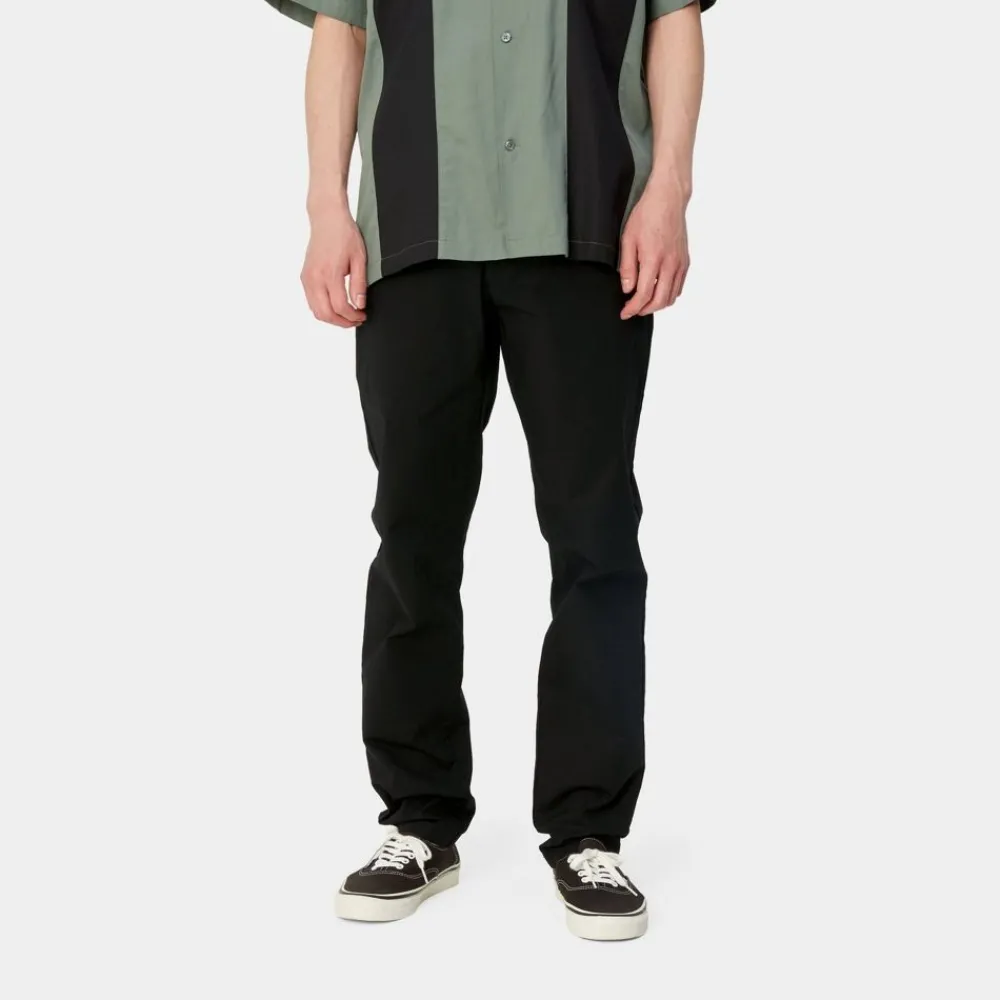 Mænd Carhartt WIP Sid Pant - Poplin | Sort