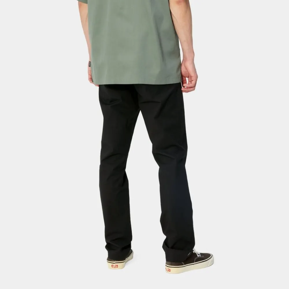 Mænd Carhartt WIP Sid Pant - Poplin | Sort