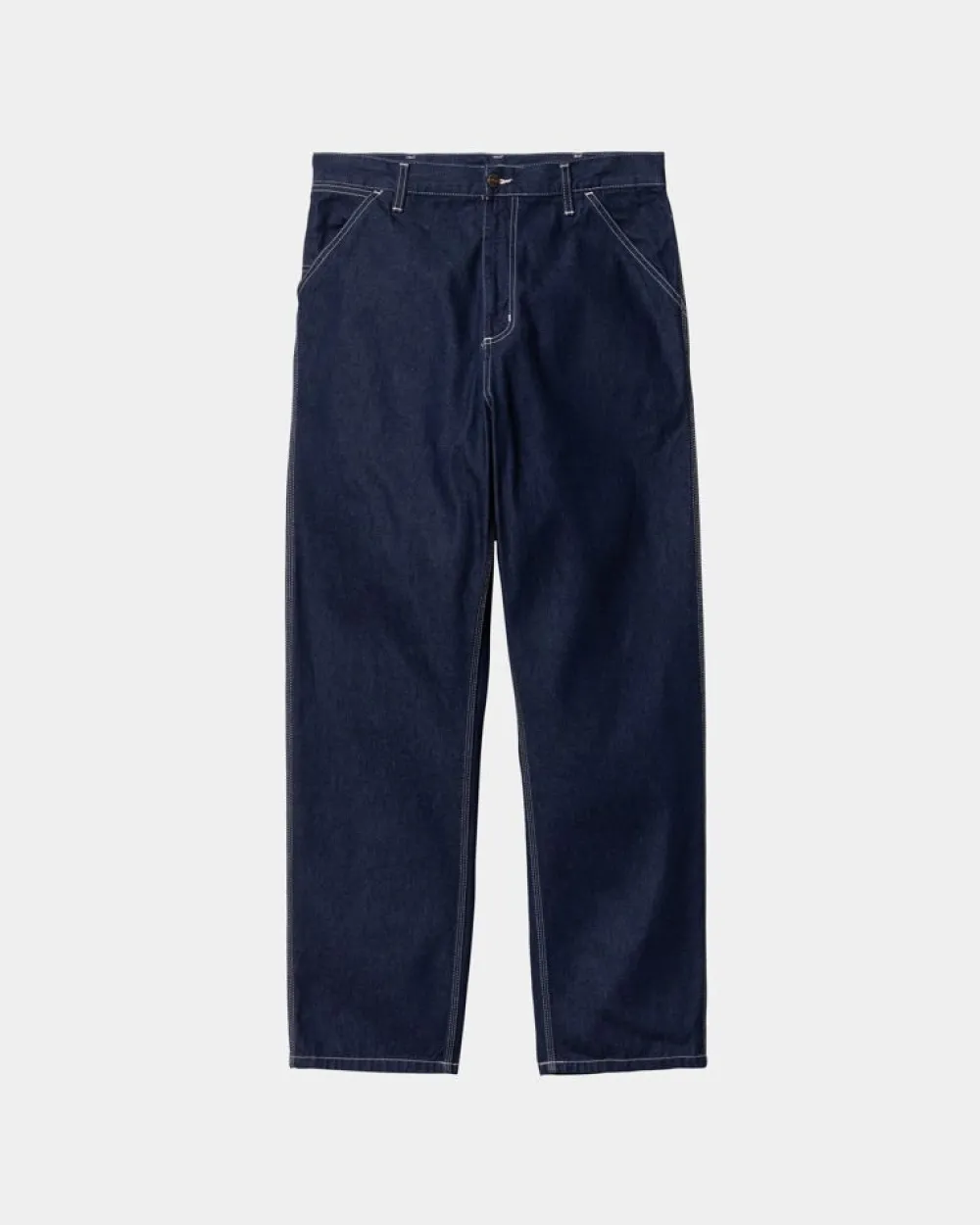 Mænd Carhartt WIP Simple Pant - Denim | Bla (En Vask)