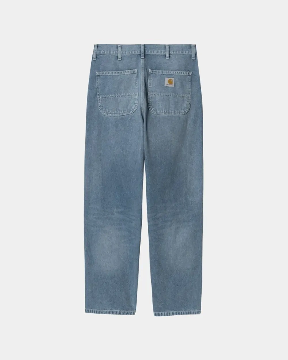 Mænd Carhartt WIP Simple Pant - Denim | Bla (Lys Aegte Vasket)