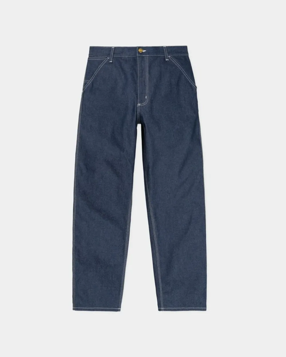 Mænd Carhartt WIP Simple Pant - Denim | Bla (Stiv)