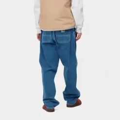 Mænd Carhartt WIP Simple Pant - Denim | Bla (Stenvasket)