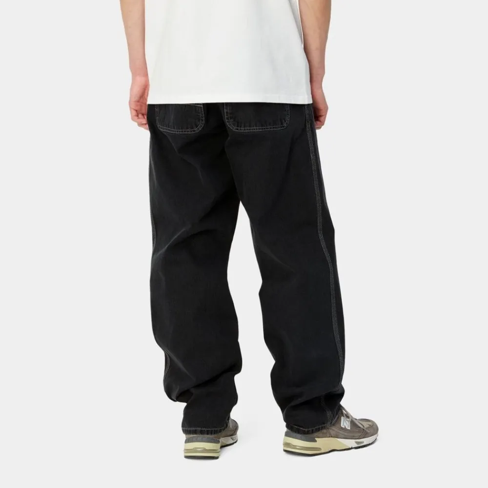 Mænd Carhartt WIP Simple Pant - Denim | Sort (Heavy Stone Vask)