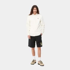 Mænd Carhartt WIP Smart Sports Sweat Short | Sort