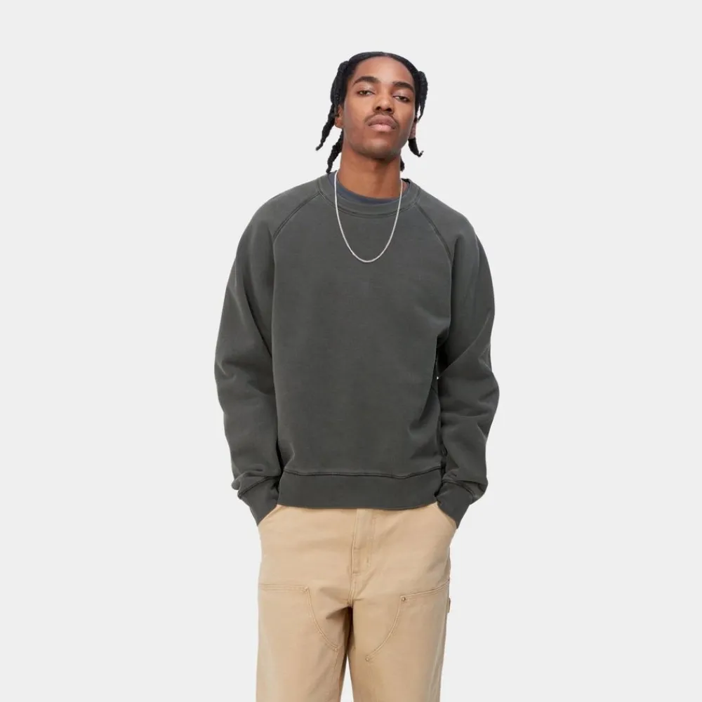 Mænd Carhartt WIP Taos Sweatshirt | Flint
