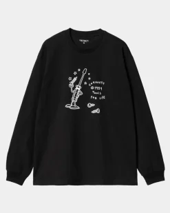 Mænd Carhartt WIP Tools For Life Langaermet T-Shirt | Sort
