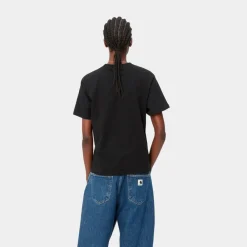 Kvinder Carhartt WIP T-Shirt Med Lommer Til Kvinder | Sort