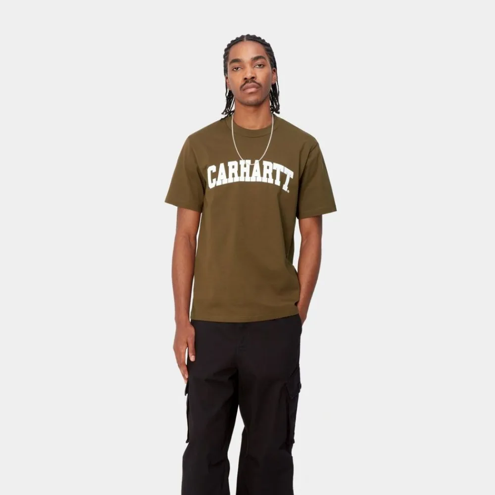 Mænd Carhartt WIP Universitet T-Shirt | Tommer
