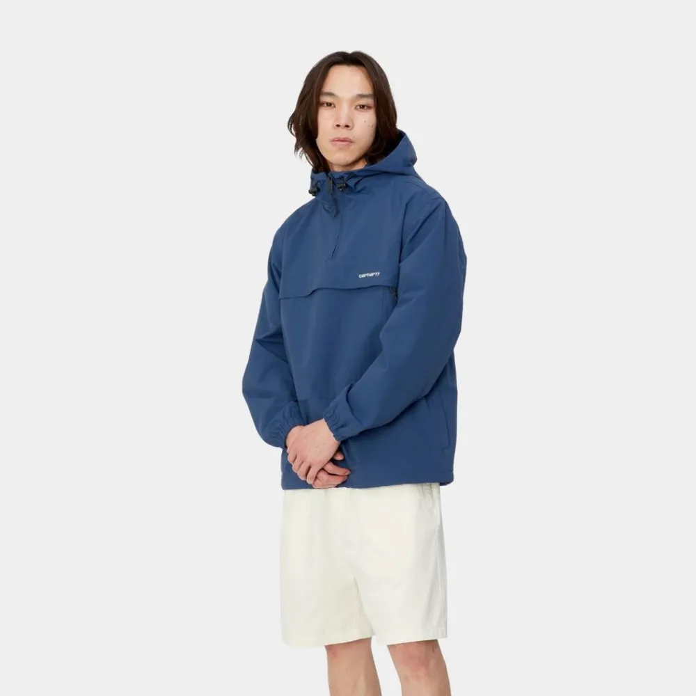 Mænd Carhartt WIP Windbreaker Pullover (Forar) | Aeldre / Hvid